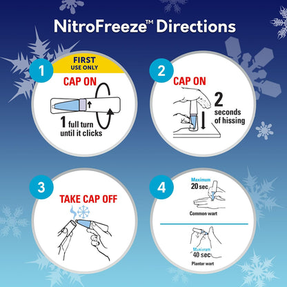 Nitro Freeze Wart Remover, 1 Pen with 5 Applications