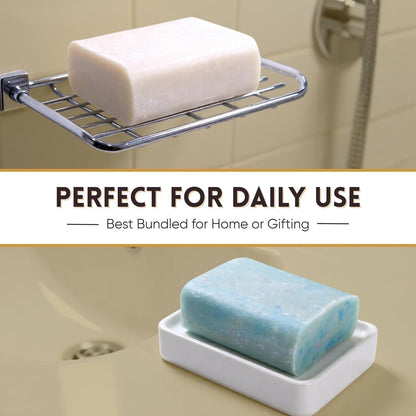 Natural Bar Soap Variety Pack, Moisturizing Soap Bars - 5 Bars