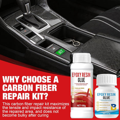 Carbon Fiber Epoxy Repair Kit for Bikes & Cars