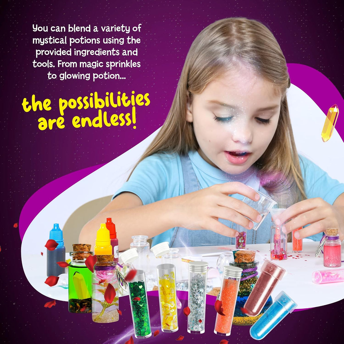 Fairy Magic Potion Kit for Kids - Magical Workshop Craft Kits - Girls Gifts