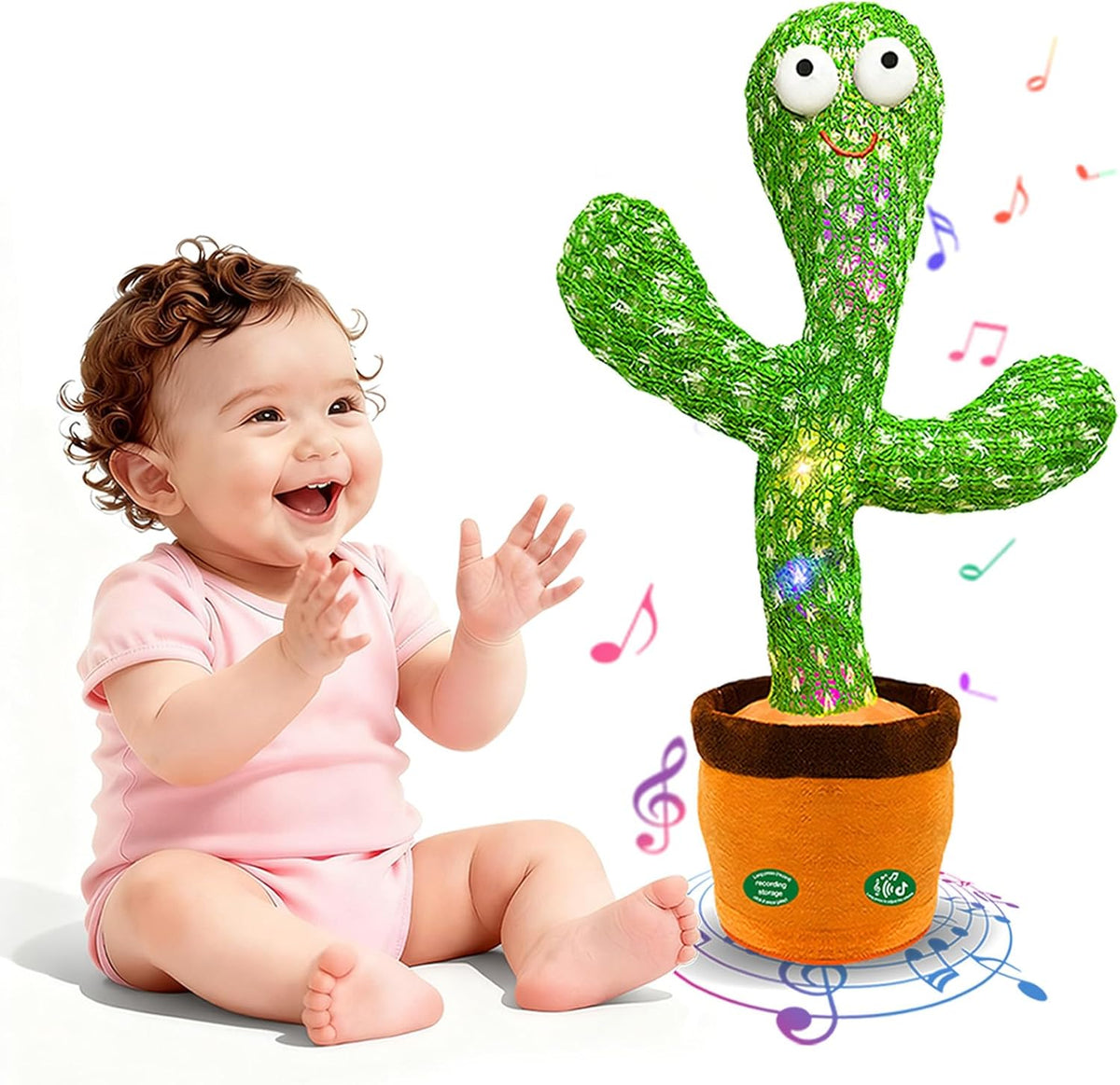 Interactive Dancing Talking Cactus Toy, Repeat What You Say