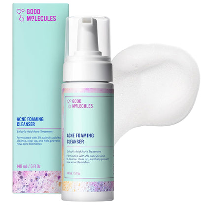 Acne Foaming Cleanser, 2% Salicylic Acid, 5 Fl Oz