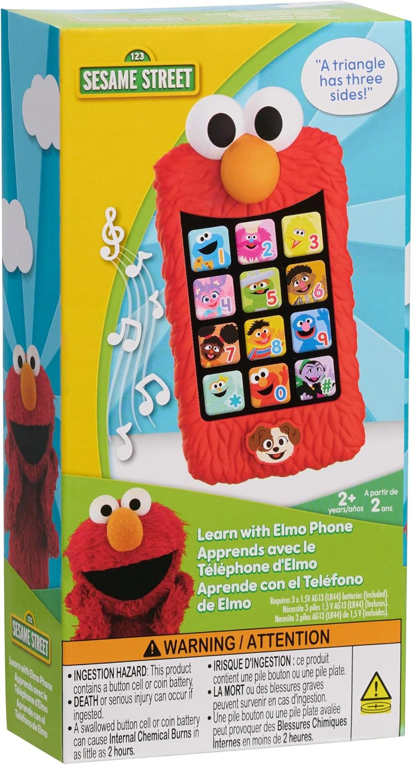 Learn with Elmo Pretend Play Phone by Just Play