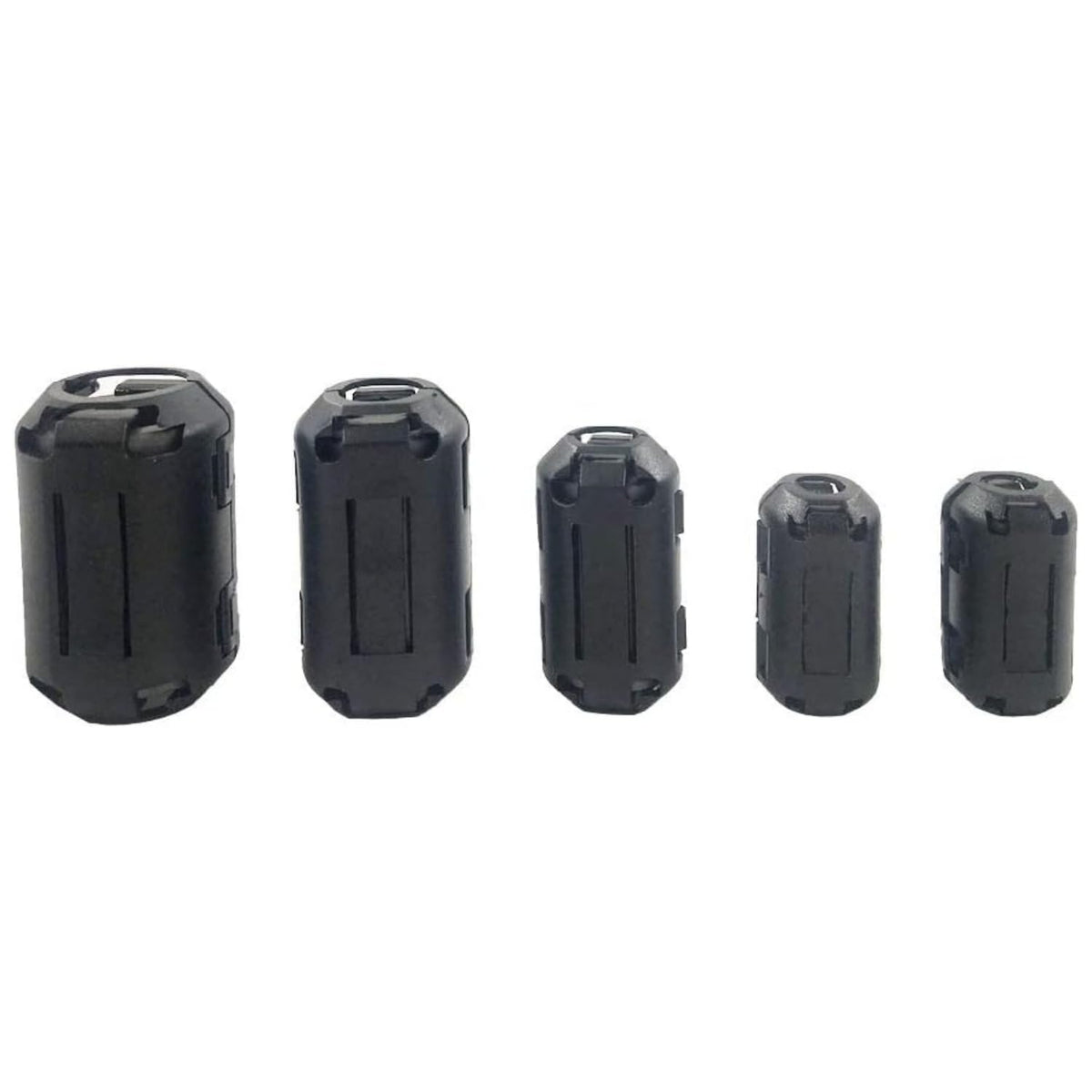 Clip-On Ferrite Choke Core 20 Pcs - Ferrite Bead RFI EMI Noise Suppressor