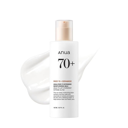 Rice 70 Intensive Moisturizing Milk, 5.07 Fl.Oz