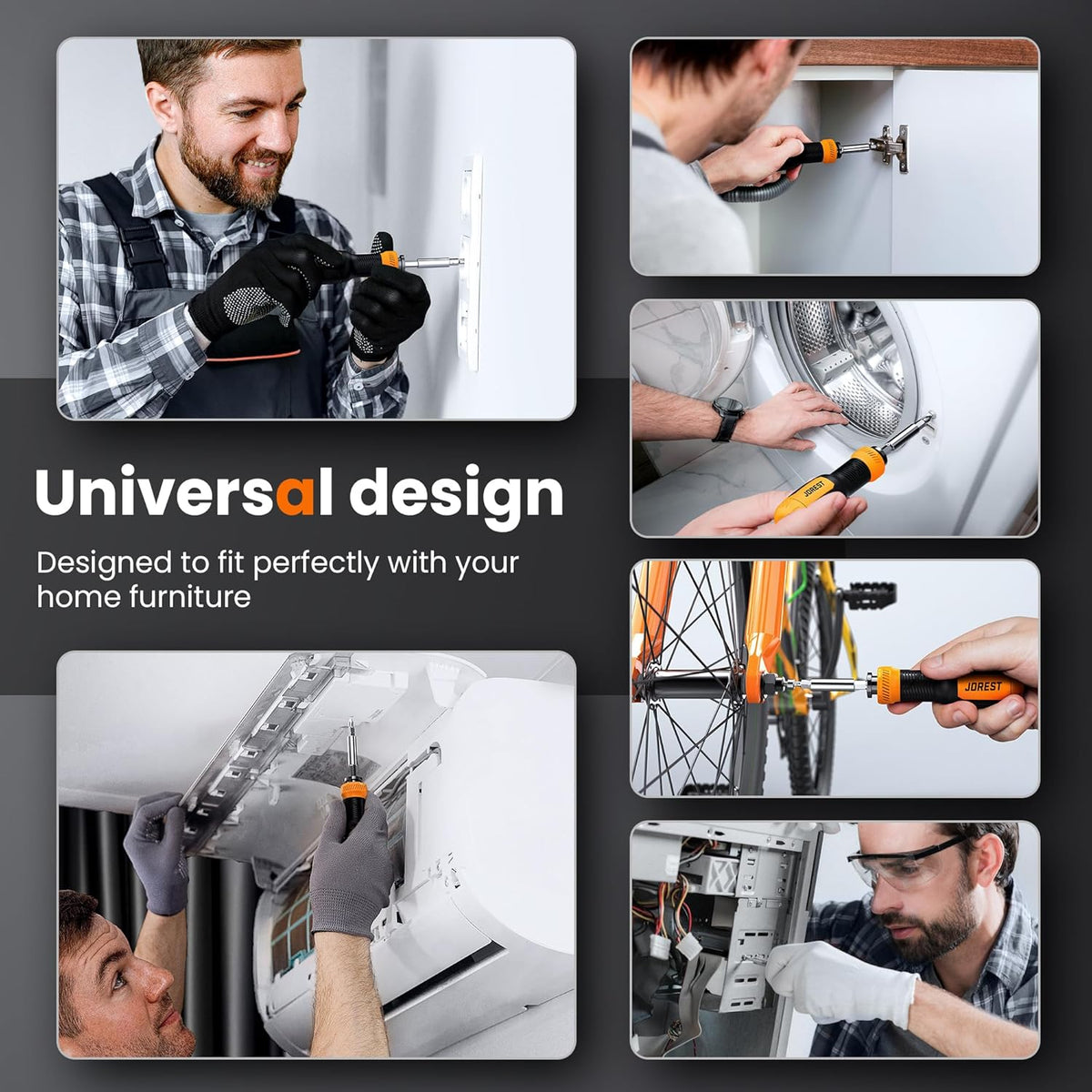 25 in 1 Multi Screwdriver Set, Magnetic Screwdriver Multitool