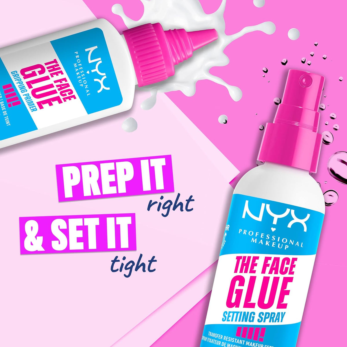 the Face Glue Gripping Primer, Hydrating Makeup Primer with up to 24HR Wear, Vegan & Cruelty Free