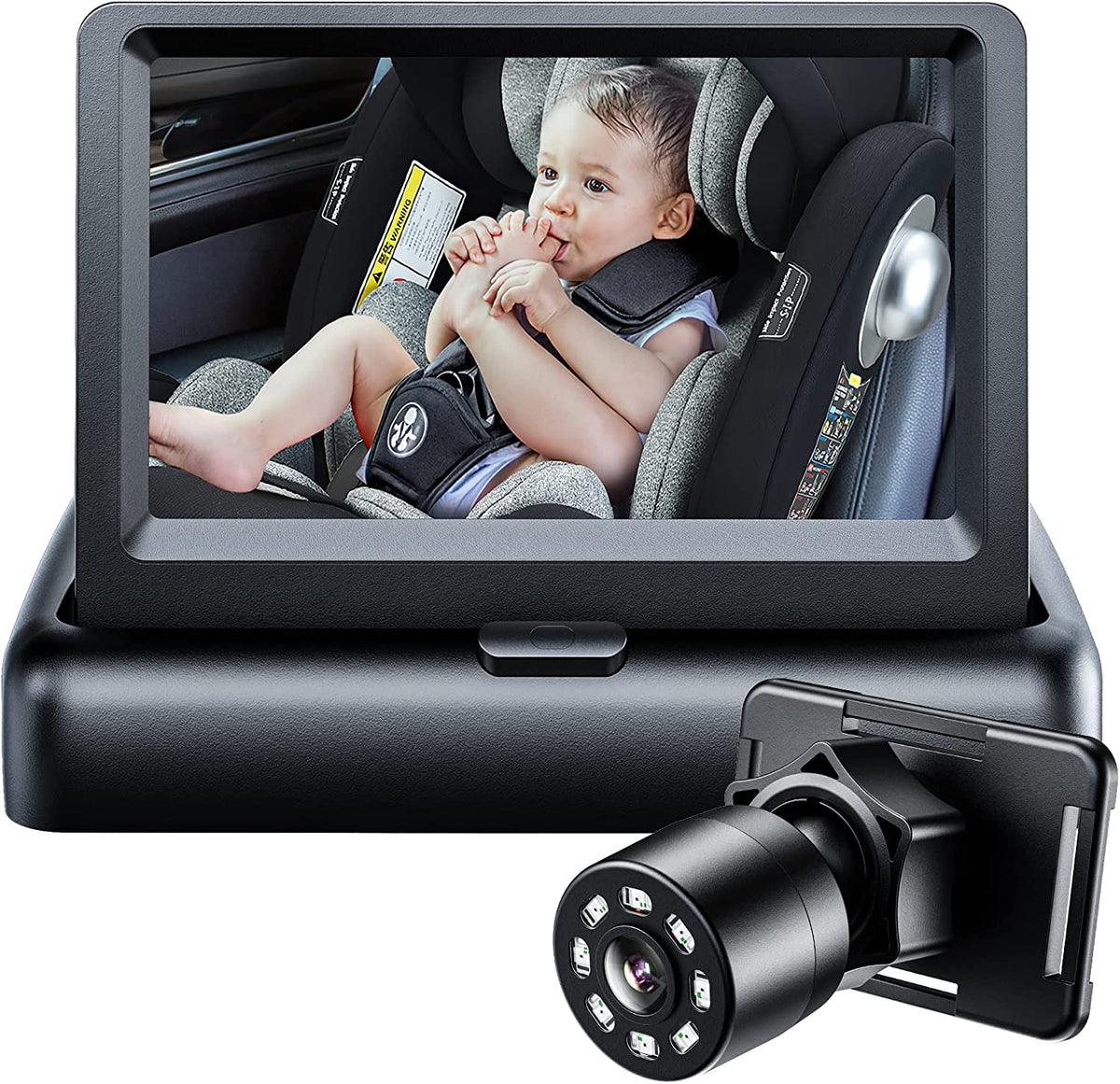 Baby Car Camera, Easy Install, 1080P Clear View, Reliable Design