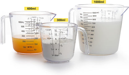 Measuring Cups Set, Liquid Measuring Cups for 3 for Kitchen
