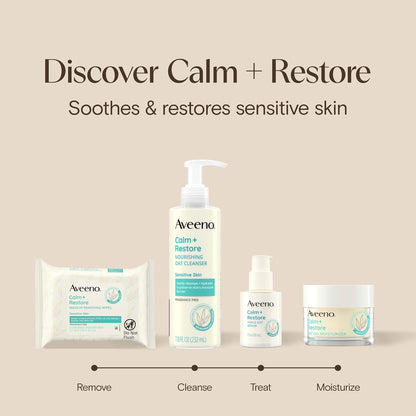 Calm + Restore Unscented Makeup Remover Wipes, Alcohol-Free, 25 Ct