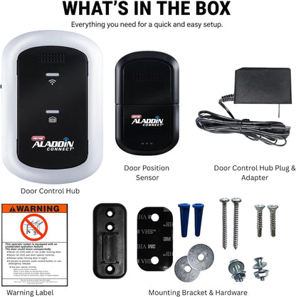 Aladdin Connect Smart Garage Door Controller, Single Door Kit ALKT2-R