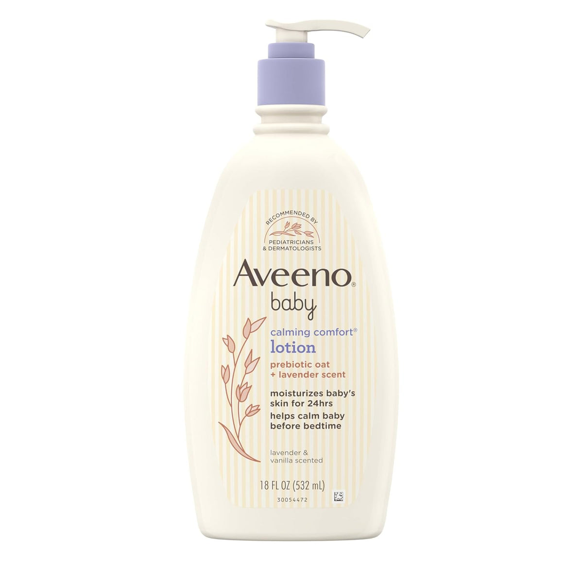 Aveeno Baby Calming Comfort Moisturizing Body Lotion, 18 Fl. Oz