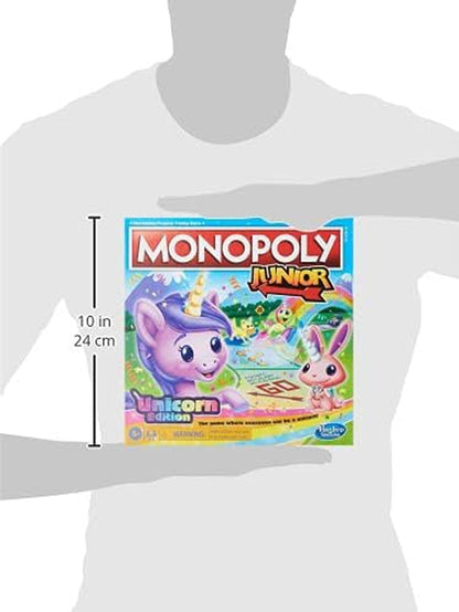 Junior: Unicorn Edition Board Game | Magical-Themed Indoor Family Game | 2 to 4 Players | Preschool Games | Kids Gifts | Ages 5 and up (Amazon Exclusive)