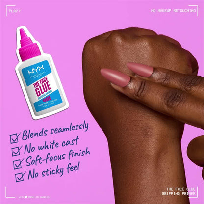the Face Glue Gripping Primer, Hydrating Makeup Primer with up to 24HR Wear, Vegan & Cruelty Free