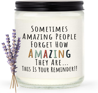 Gifts for Women, Birthday Gifts for Women- You'Re Amazing Candle