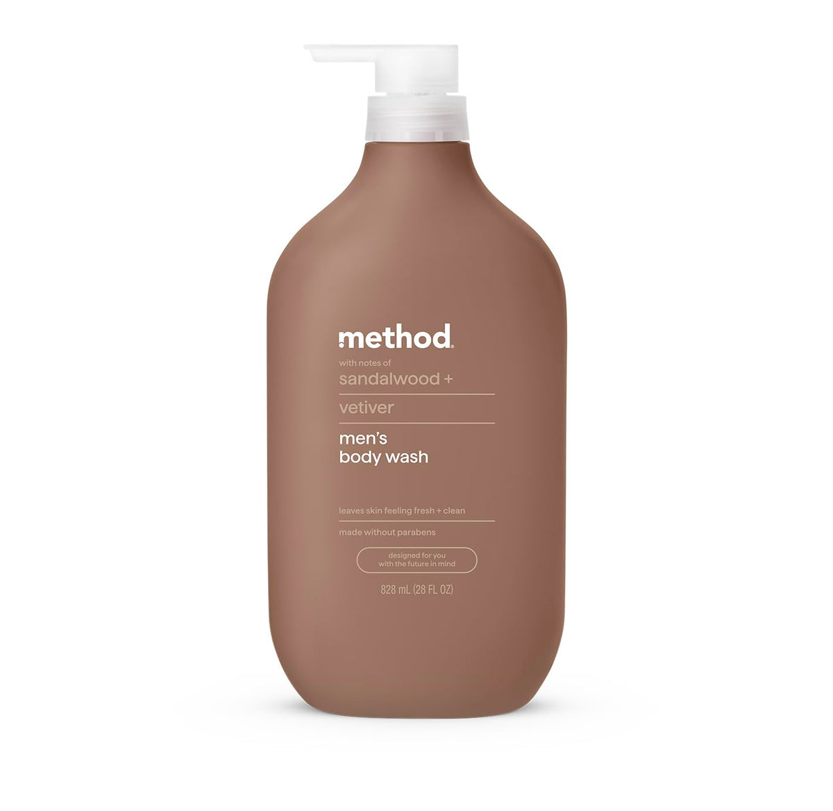 Men’S Body Wash, Sandalwood + Vetiver, 28 Fl Oz