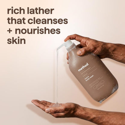 Men’S Body Wash, Sandalwood + Vetiver, 28 Fl Oz
