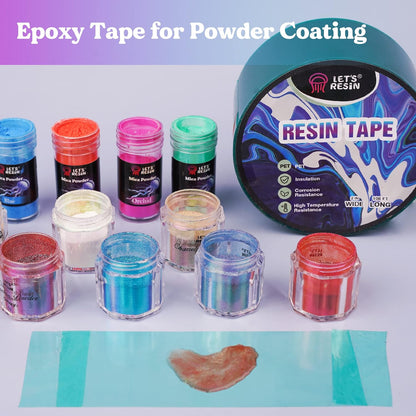 Epoxy Resin Tape, 2 in X 108 Ft, Heat-Resistant Release Tape