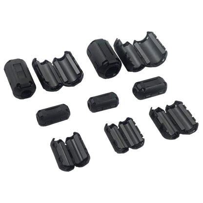 Clip-On Ferrite Choke Core 20 Pcs - Ferrite Bead RFI EMI Noise Suppressor