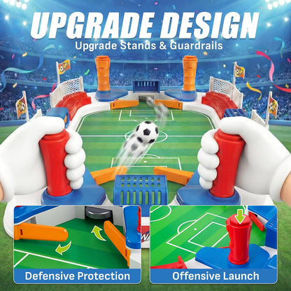 Mini Foosball Table Toy Age 4-12, Soccer Board Games for Kids