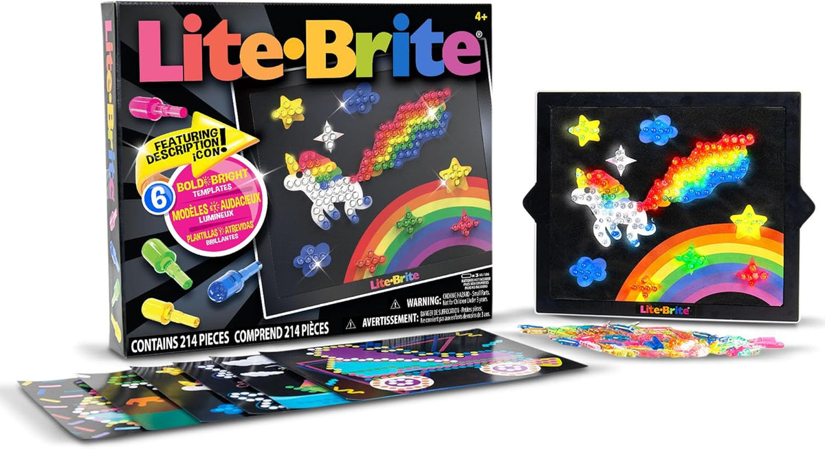 Classic, Favorite Retro Toy - Create Art with Light, STEM, Educational Learning, Holiday, Birthday, Gift, Boys, Kid, Toddler, Girls Age 4+