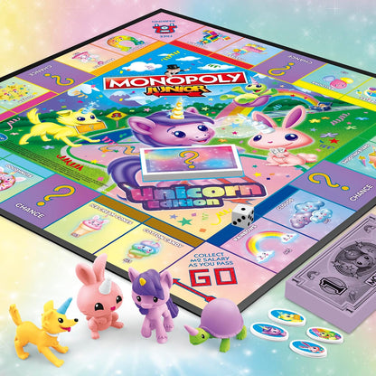 Junior: Unicorn Edition Board Game | Magical-Themed Indoor Family Game | 2 to 4 Players | Preschool Games | Kids Gifts | Ages 5 and up (Amazon Exclusive)