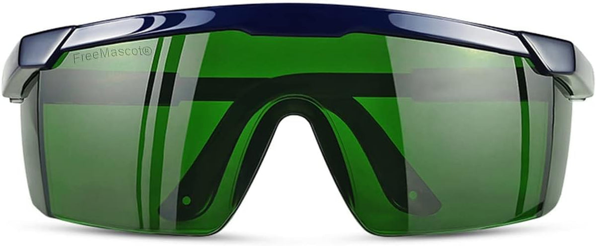 IPL 200Nm-2000Nm Laser Safety Glasses for Laser Hair Removal Treatment and Laser Cosmetology Operator Eye Protection with Case (Green)