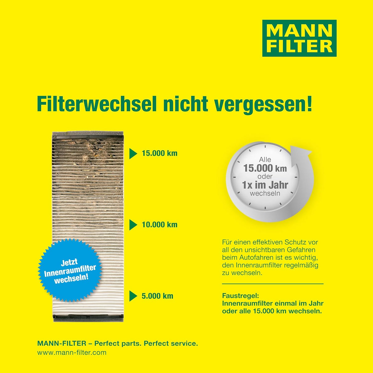 Mann-Filter CUK 2939 Cabin Filter with Activated Charcoal for Select Audi/Volkswagen Models