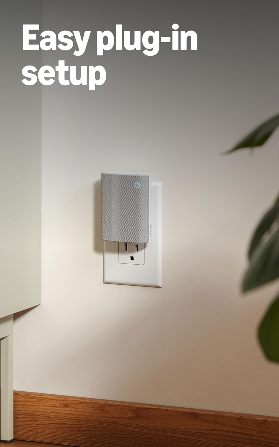 Chime — Enhanced Audio for Real-Time Alerts You Can Hear from Anywhere, Easy Plug-In Setup, Simple Wifi & Bluetooth Connectivity, Sleek Design, White