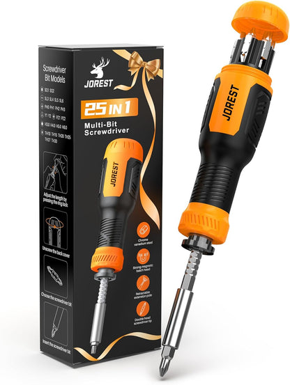 25 in 1 Multi Screwdriver Set, Magnetic Screwdriver Multitool