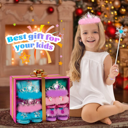 Princess Dress up for Girl 3 4 5 6 Years Old Birthday Gifts Toys