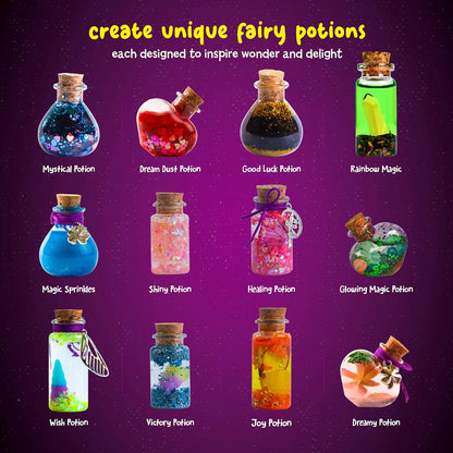 Fairy Magic Potion Kit for Kids - Magical Workshop Craft Kits - Girls Gifts