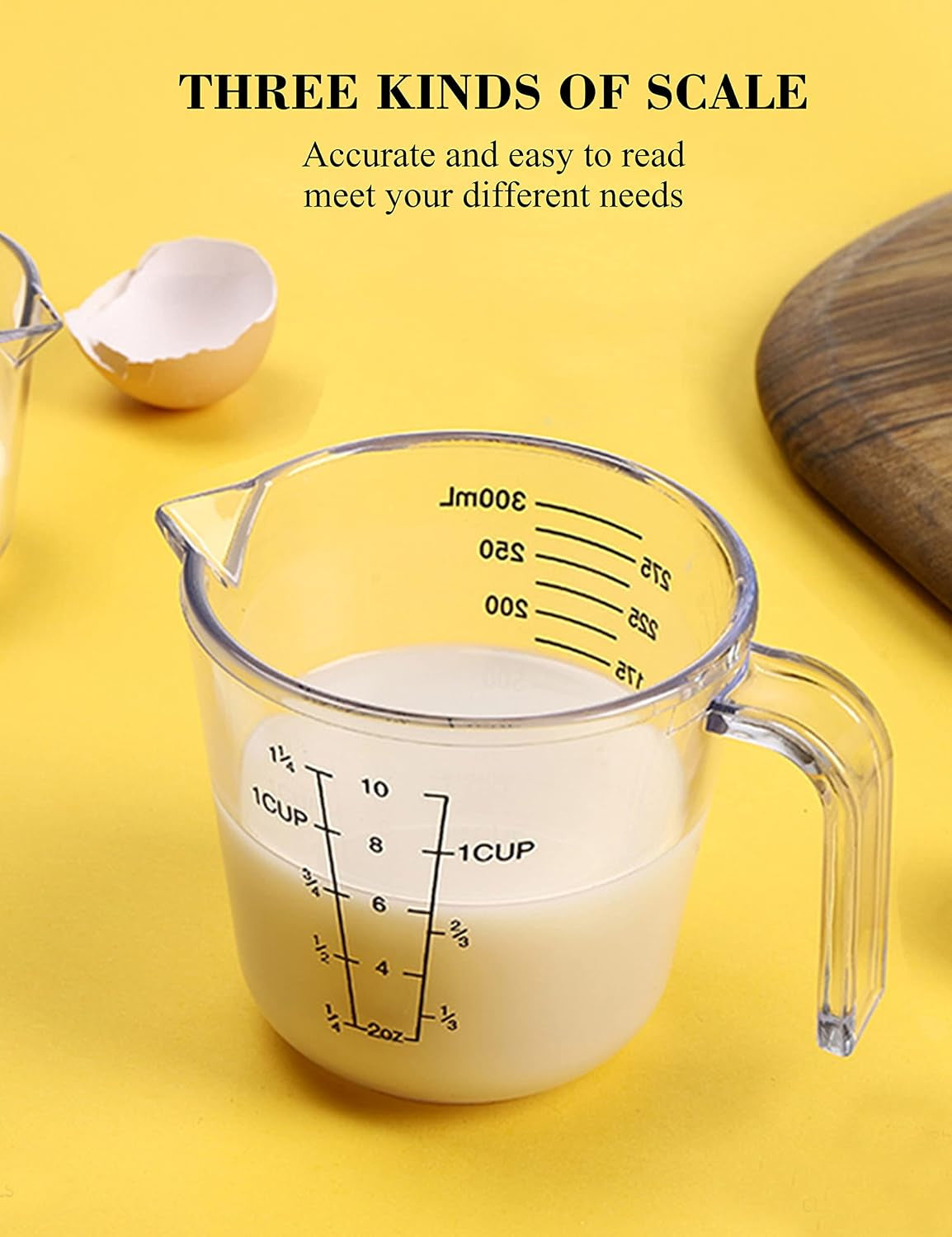 Measuring Cups Set, Liquid Measuring Cups for 3 for Kitchen