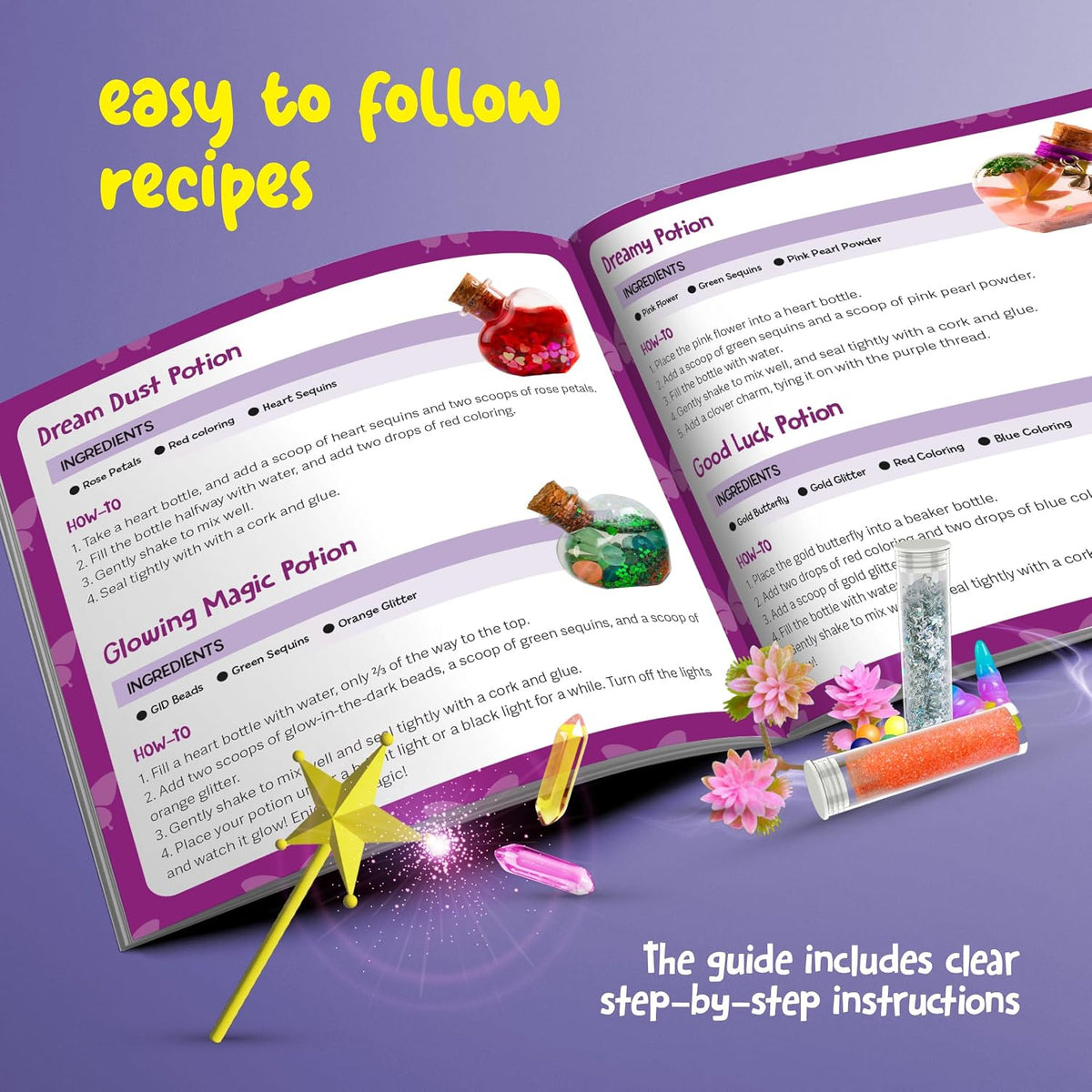 Fairy Magic Potion Kit for Kids - Magical Workshop Craft Kits - Girls Gifts