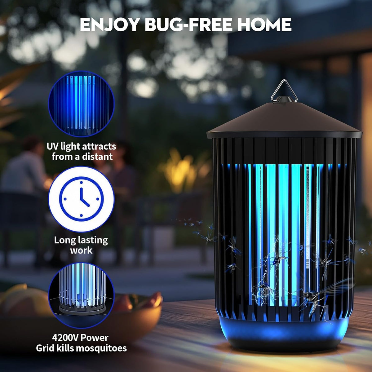 Bug Zapper Mosquito Zapper Electric Fly Traps
