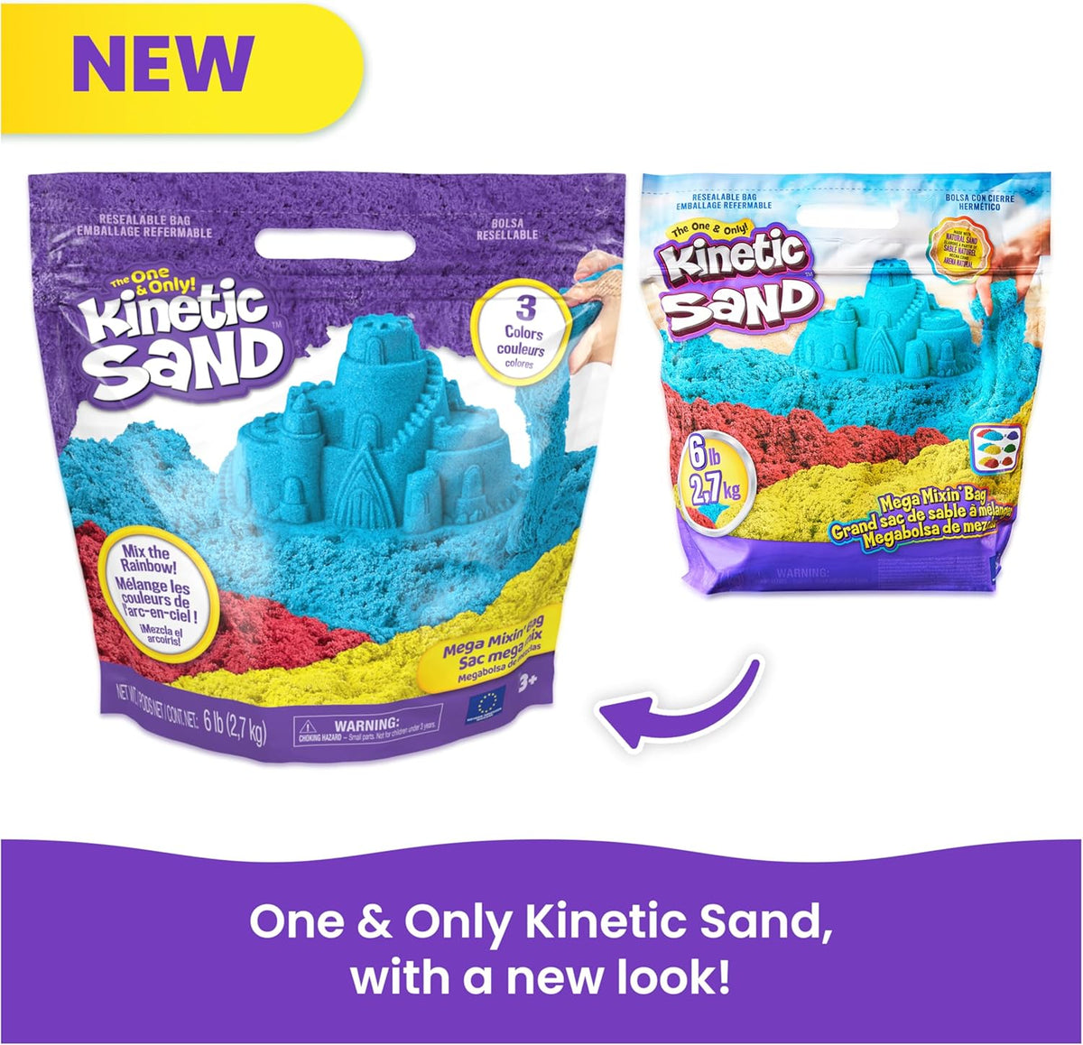 6Lb Mega Mixin' Bag Amazon Exclusive, Sensory Toys, Ages 3+
