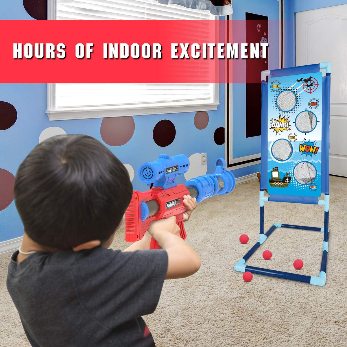 Shooting Game Toy for Age 6, 7, 8,9,10+ Years Old Kids, Boys