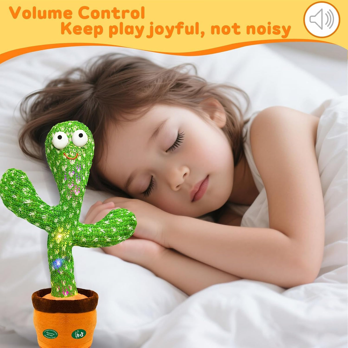 Interactive Dancing Talking Cactus Toy, Repeat What You Say