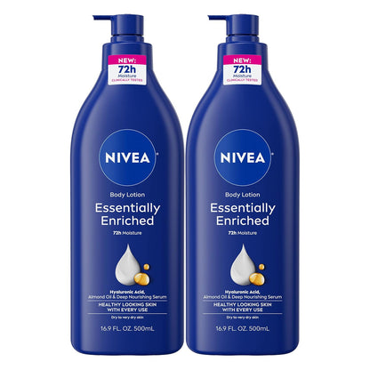 Essentially Enriched Body Lotion, Value Pack, 2 X 16.9 FL OZ