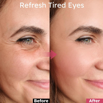 Retinol Caffeine Eye Patches, with Hydrolyzed Collagen, Peptides, 60 Pcs
