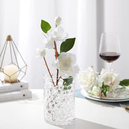 140,000 Clear Water Gel Beads for Vases, Transparent Vase Filler, Christmas Decoration, Wedding Centerpiece, Floating Candles, Floral Decoration