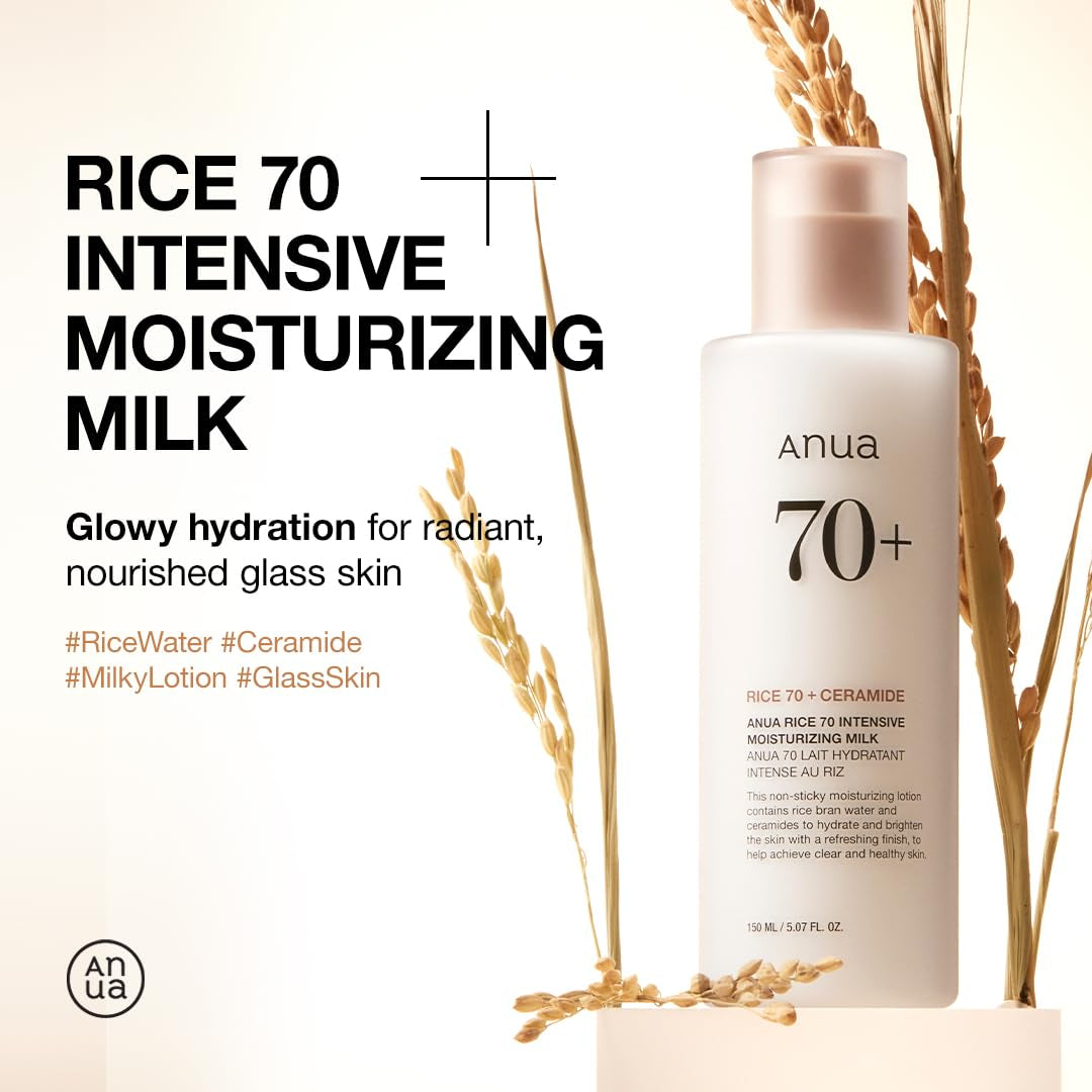Rice 70 Intensive Moisturizing Milk, 5.07 Fl.Oz