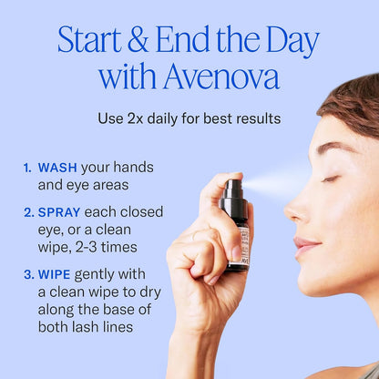 Eyelid Spray Cleanser for Lid & Lash, 20 Ml Bottle