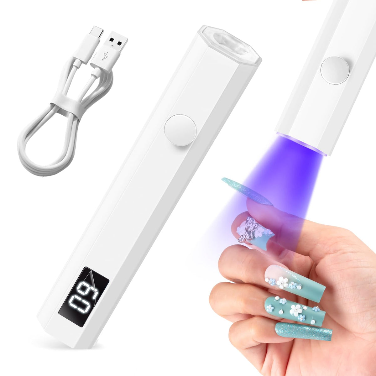 UV Nail Light Handheld UV Light for Nails