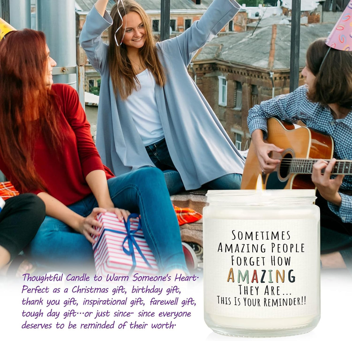 Gifts for Women, Birthday Gifts for Women- You'Re Amazing Candle