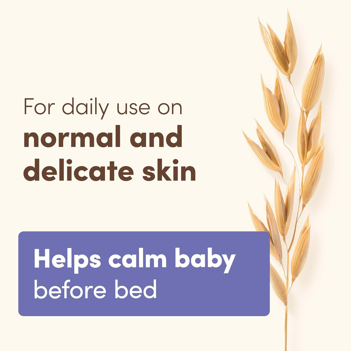 Aveeno Baby Calming Comfort Moisturizing Body Lotion, 18 Fl. Oz