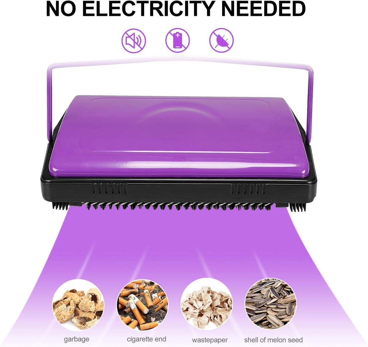 Carpet Sweeper Cleaner Manual Household Sweeper Lightweight