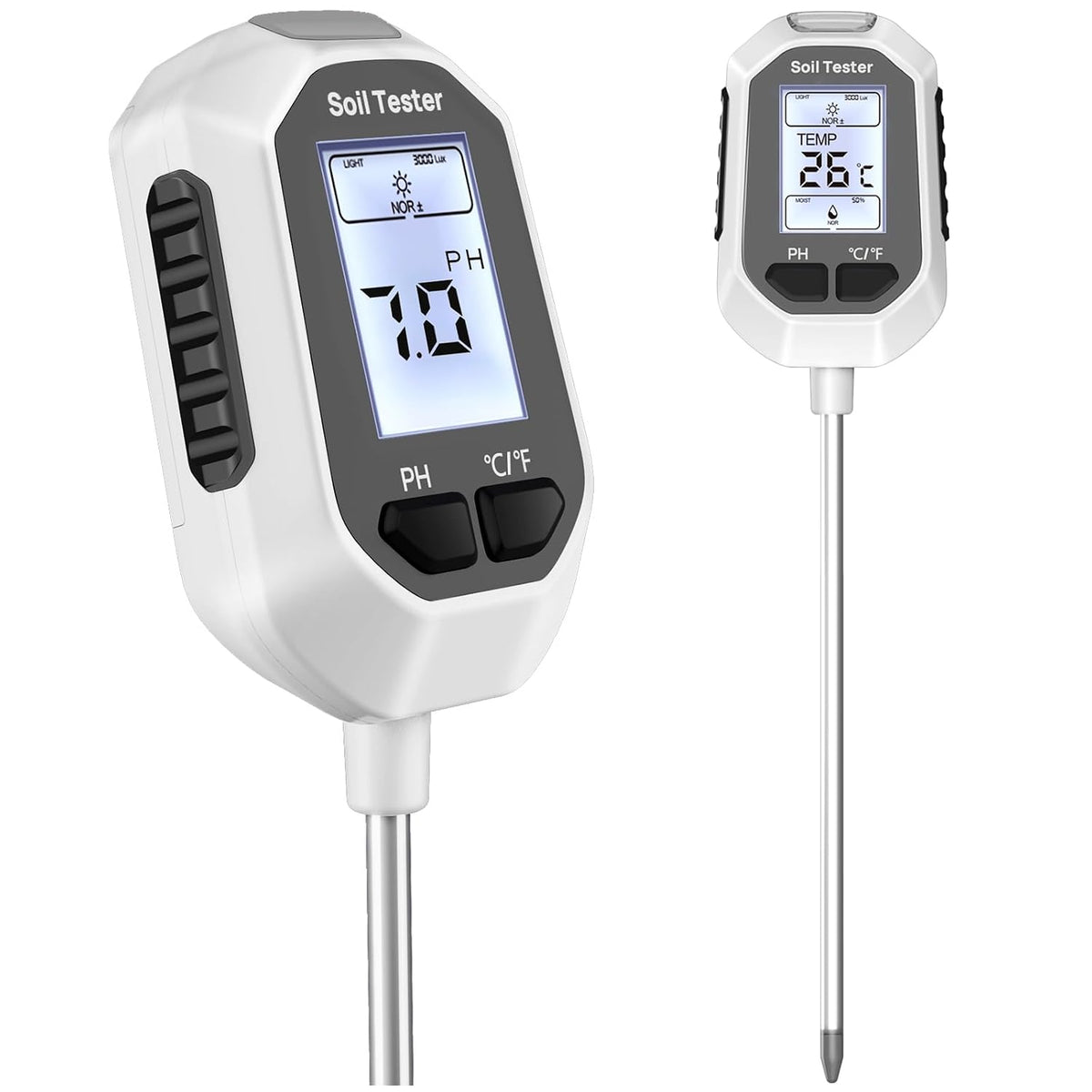4-In-1 Soil Moisture Meter Digital Plant for Indoor ＆ Outdoor Plants