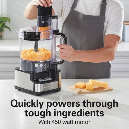 12 Cup Stack & Snap Food Processor and Vegetable Chopper