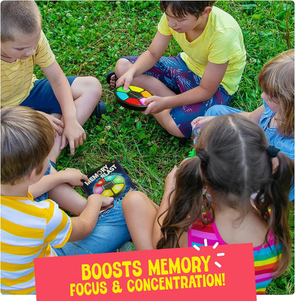Memory Game for Kids - Gifts for Boys & Girls - 6 7 8 9 10 11 Year Old Boy Birthday Gifts - Toys for 10 Year Old Boy - Handheld Car Travel Road Kids Game for Ages 4-8, 6-8, 8-12 Years